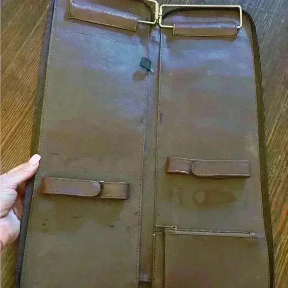 Vintage Number 1 London Paisley Tie Rack Travel Case - Tie Rack - Zip Up- Rare - Picture 4 of 7